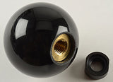 6 speed RUR engraved shift knob BLACK: M10 x 1.50 for 2004-2008 Ford Falcon