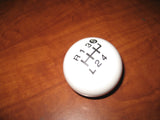 6 speed ZF engraved shift knob for Ford Super Duty : M10 x 1.50 for custom work