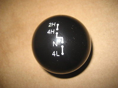 NV231 transfer case shift knob for 1987-1995 Jeep Wrangler