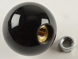 4 speed RUL engraved shift knob BLACK: 3/8"-24 for Buick Olds 442 AMC Mopar