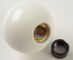 6 speed RUR engraved shift knob WHITE: 9/16"-18 for 1997-2004 Corvette ...
