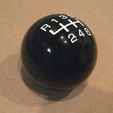 6 speed RUL engraved shift knob ball BLACK for 2015-2023 Ford Mustang Shelby GT350 & Mach 1