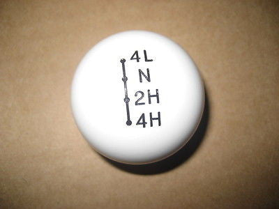 NP205 transfer case shift knob for 1969-1970 GM +1969-1973 Dodge + 1973-1979 Ford (3/8"-24)