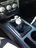 5" tapered SS short shifter stick + knob for 2007-14 Mustang GT500