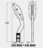 Core Shifter w/ Hurst HardDrive pistol grip stick for 1993-2002 Camaro & Firebird - 6 speed