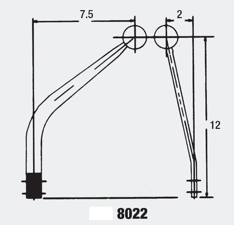 Chrome Stick #8022