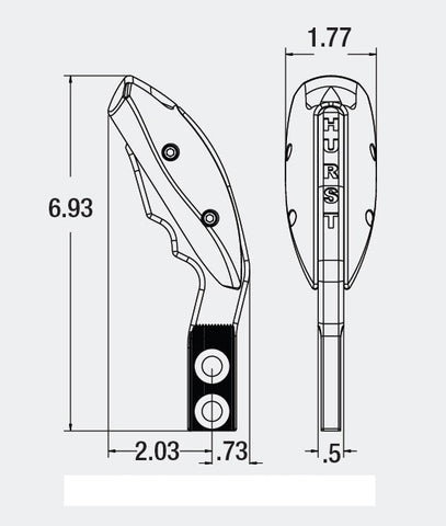 Hurst HardDrive Stick - Short