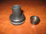 6 speed RUR engraved shift knob & boot retainer for 2005-2013 C6 Corvette w/ aftermarket 9/16"-18 shifter