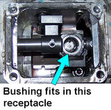Shifter bushing sleeve cup for TR6060