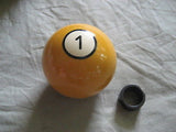 Billiard Pool Ball Shifter Knob - pick color & thread