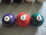 Billiard Pool Ball Shifter Knob - pick color & thread