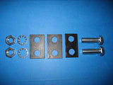 Rubber isolator pad kit for Hurst sticks anti-vibration NVH reduction