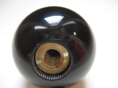 4 speed RDL engraved shift knob BLACK: 3/8