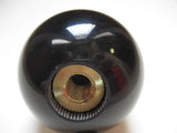 4 speed RDR engraved shift knob BLACK: 3/8"-24 for 1979 CJ 1956+ Dodge 1965+ Ford