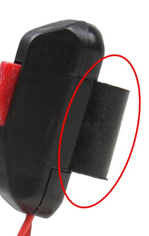 Replacement Band for Hurst Button Switch to fit chrome sticks