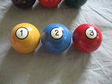Billiard Pool Ball Shifter Knob - pick color & thread