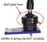 Rubber dust boot for B&M Ripper & Precision Sport shifters - 3.1" dia housings