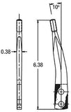 6" Chrome Short Shifter Stick & Knob for 1993-2002 Camaro & Firebird 6 speed