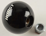5 speed imprinted shift knob BLACK: 3/8"-16 for Hurst chrome sticks