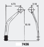Core Shifter w/ chrome stick for Ford Ranger : 1985-1987 V6 4x4 (FM145)