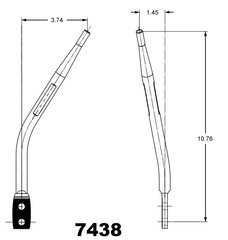 Chrome Stick #7438 - ROUND – Core Shifters