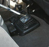 Super Boot w/ plain trim - large rubber floor boot for chrome shifter sticks - NO OUTER TRIM RING