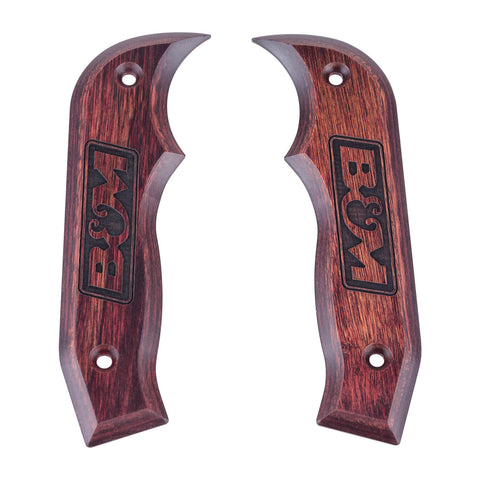 B&M Rosewood replacement side plates for Magnum Grip