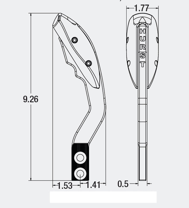 Hurst HardDrive Stick - Tall – Core Shifters