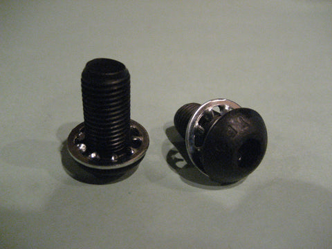 Bolts for stick brackets or tight spaces (3/8"-24 x 3/4" button head)