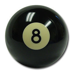 Billiard Pool 8 Ball Shifter Shift Knob: 3/8"-16 for Hurst chrome sticks