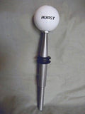 5" tapered SS short shifter stick + knob for 2007-14 Mustang GT500